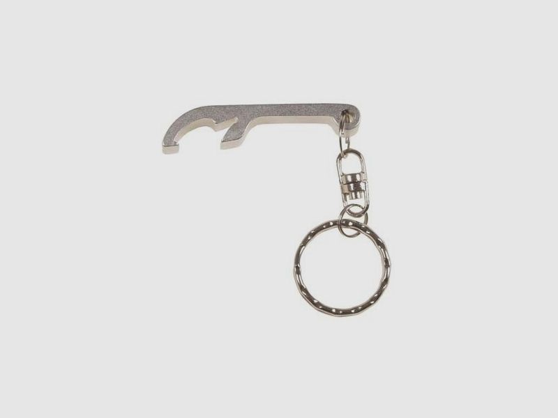 Bottle opener, aluminum, (keychain)