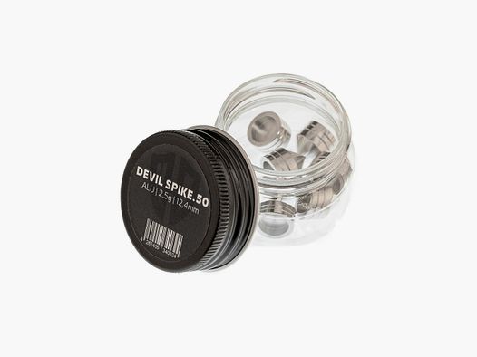 6x DEVIL SPIKE.50 | Aluminium | Cal.50 | 2,5g | ⌀ 12,4mm | HDR50