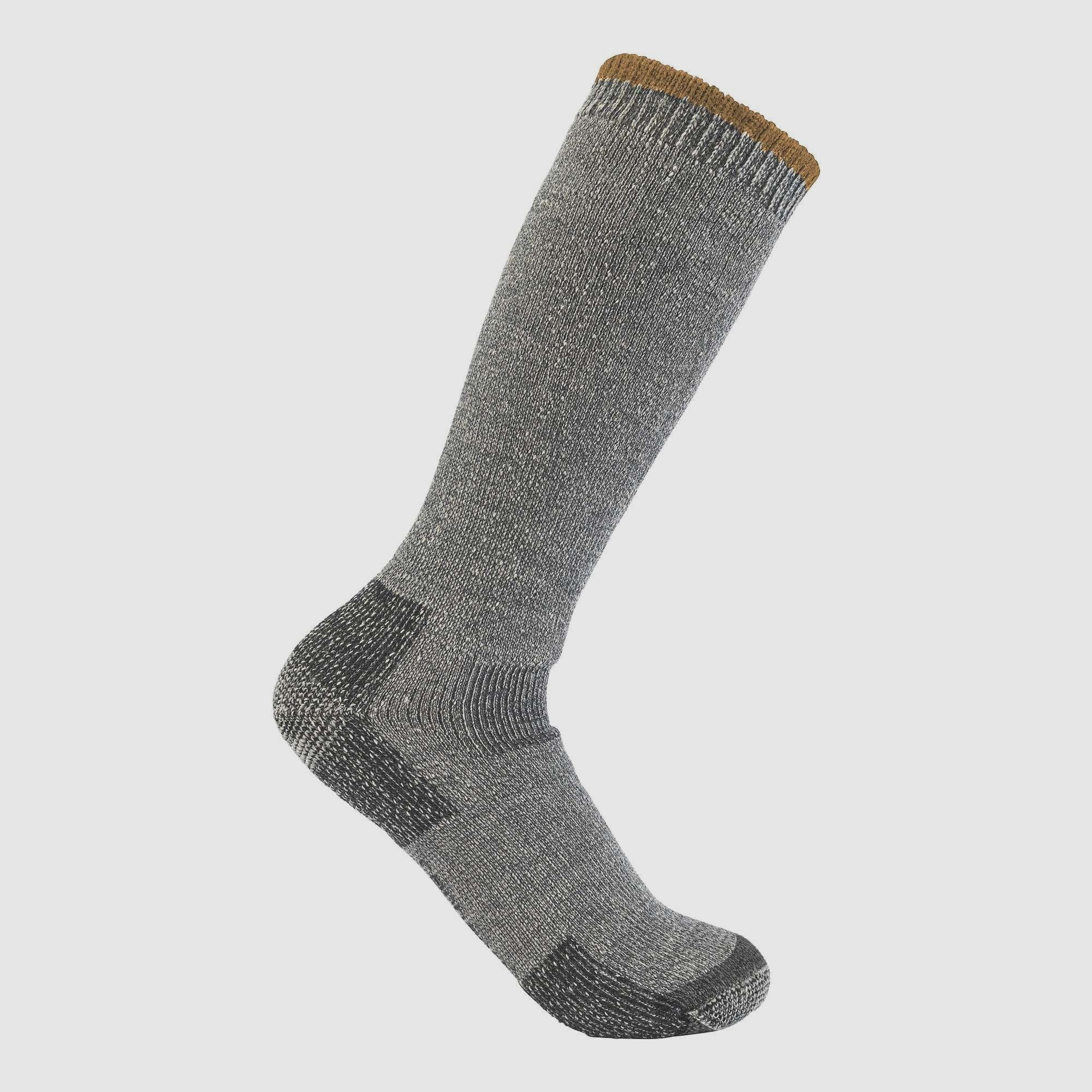 Carhartt Heavyweight Wool Socks Mens Heather Grey XL
