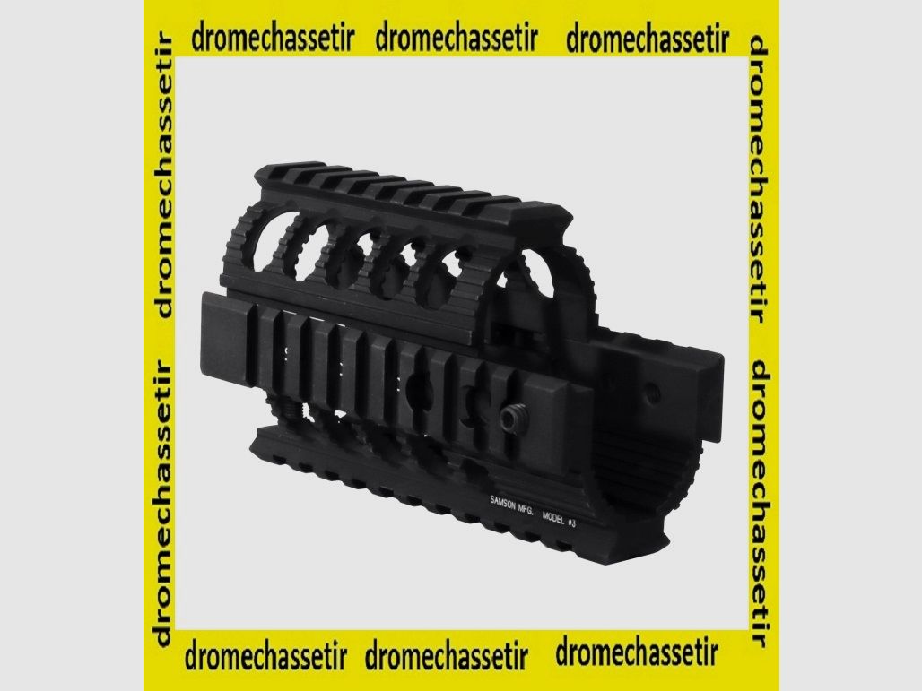 Picatinny-Handschutz für AK47, K-Rail Modell 3, schwarzes Aluminium, Bild 1 von 2