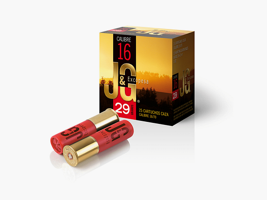 J&G t-3 cartouches de chasse, 16 pièces, 29 g