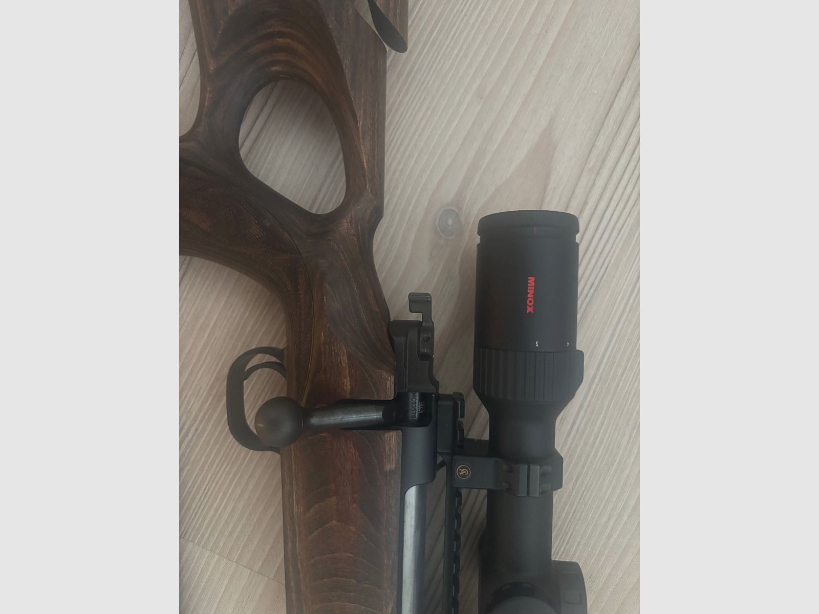 Mauser M12 Max clé à main, Minox RS-4 3-12x56, AimSport Triton No. 4i, HIKMICRO Cheetah, ensemble complet