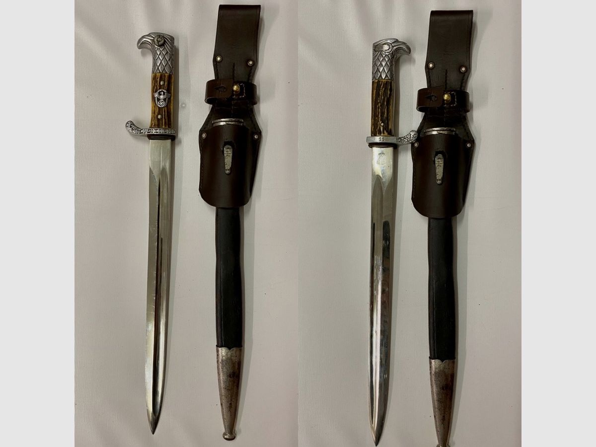Bajonett/Seitengewehr Polizei Original Eickhorn Solingen 