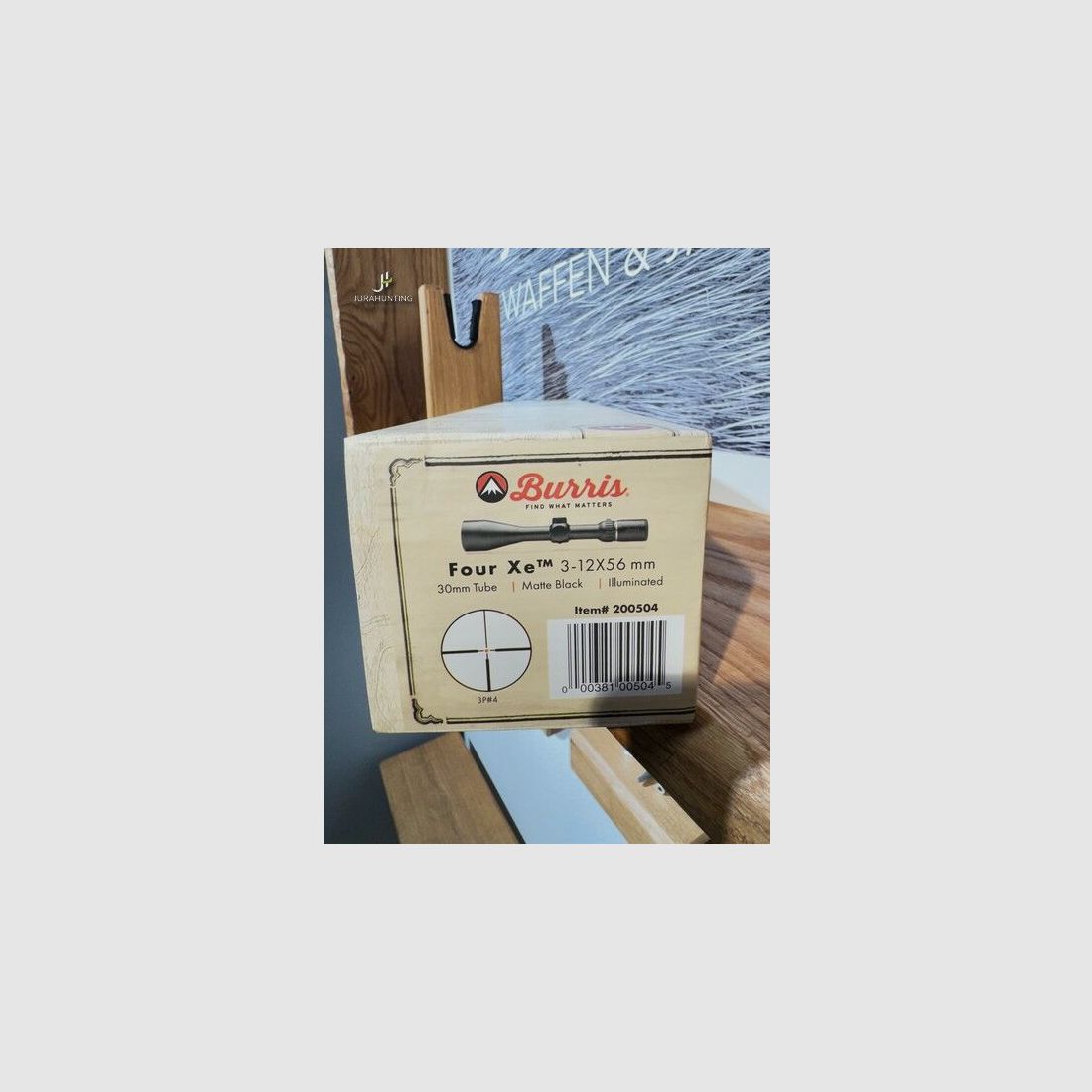 Howa M1500 Long Action; Burris 3-12x56 M1500