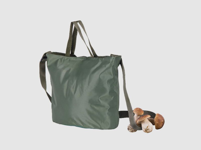 VENTURINI MUSHROOM CARRYING BAG GREEN IN NYLON
