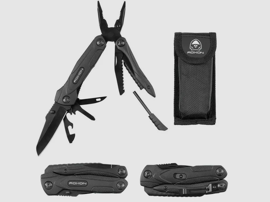 Multifunktionstool Roxon "Spark" in Schwarz