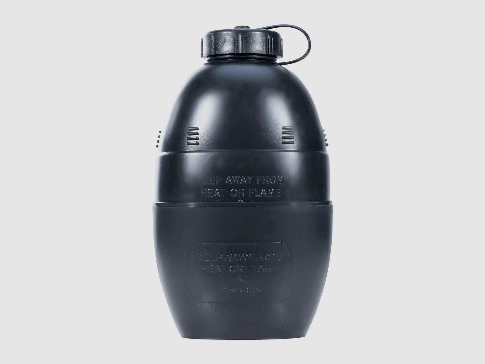 BCB BCB Wasserflasche mit Becher schwarz