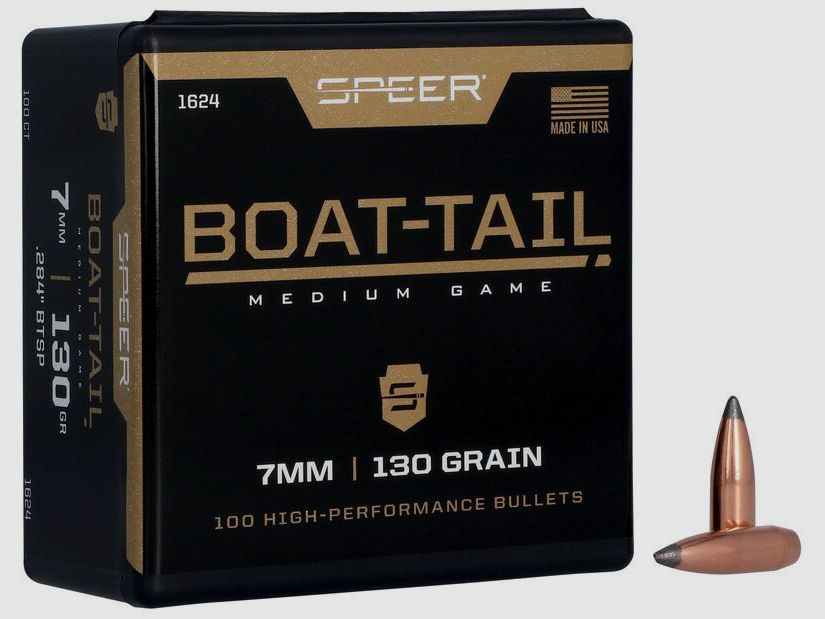 Proiettili SPEER Boat-Tail – .284″ – 130 grains
