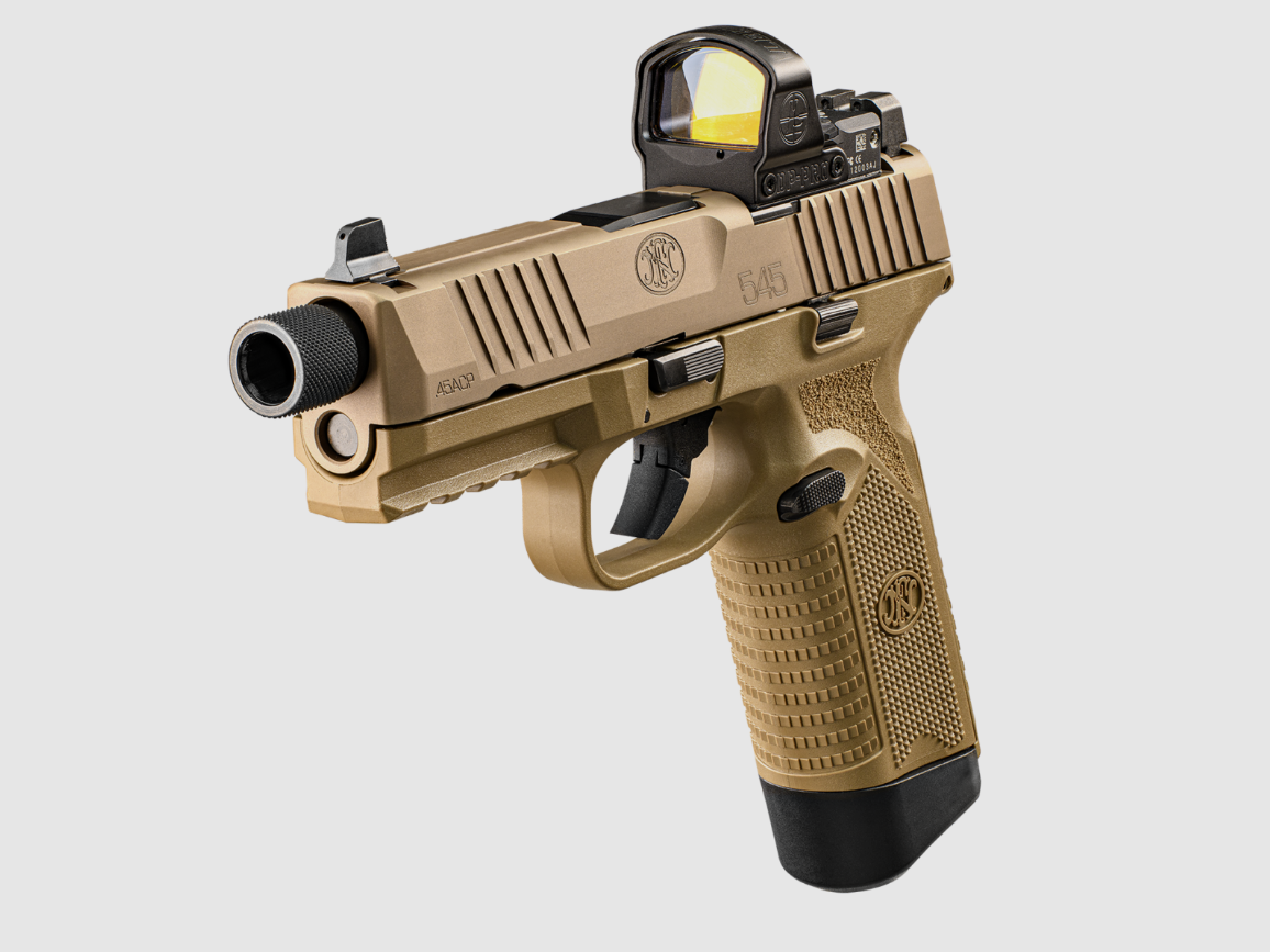 FN – Pistole / FN 545T / BI NMS / FDE/FDE / GUARD / NDS / 1×15 1×18 / .45ACP, Bild 8 von 8