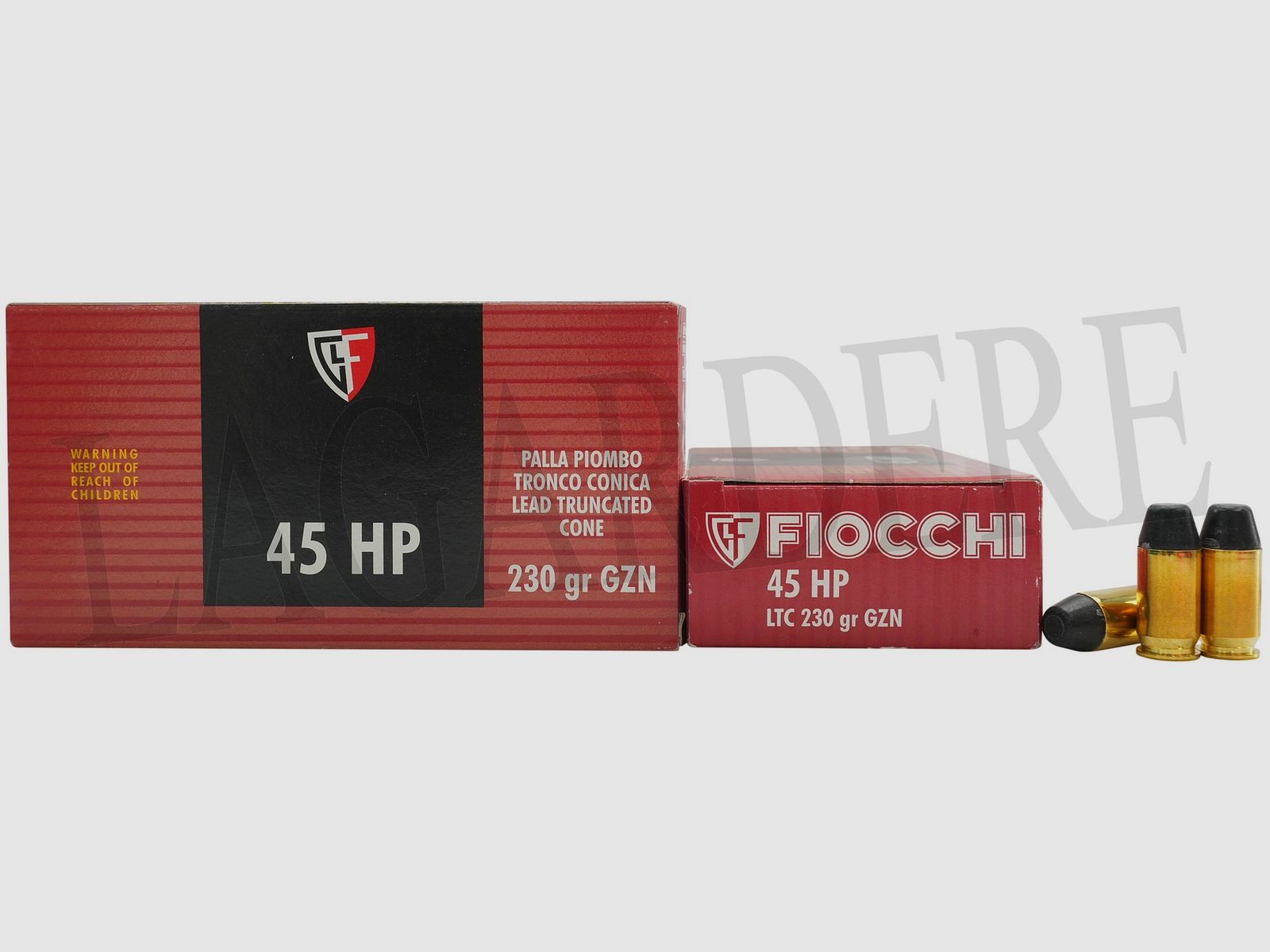 FIOCCHI LTC (Patrone mit Geschoss)