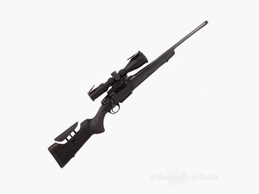 Brenner Brenner BR20 Polymère Noir Set 1 avec Falke 3-12x56