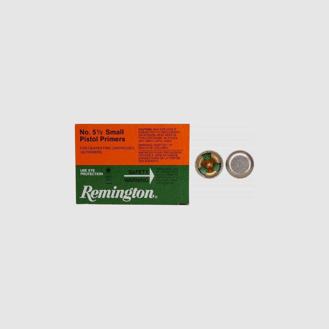 Remington Zündhütchen 5 1/2 Small Pistol 1000 Stück