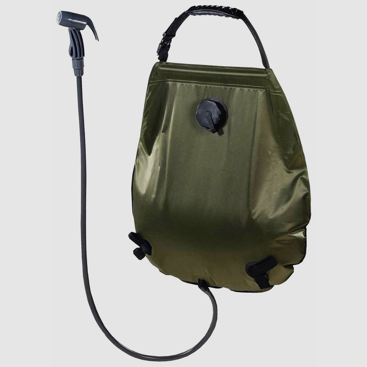 Douche Solaire, "Deluxe", 20 l, olive, avec sac de transport