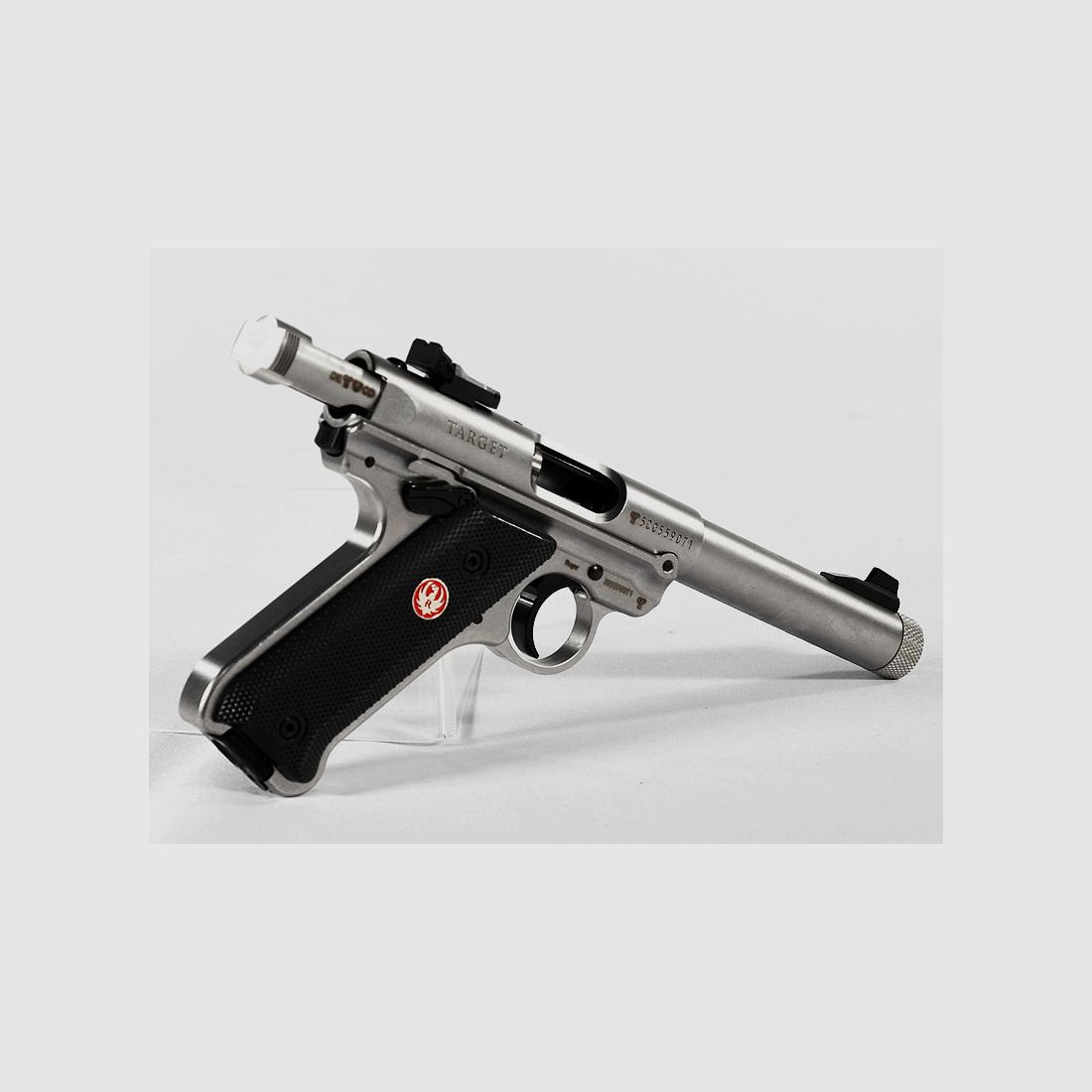 RUGER Mark IV Target 5,5", Inossidabile con Filettatura
