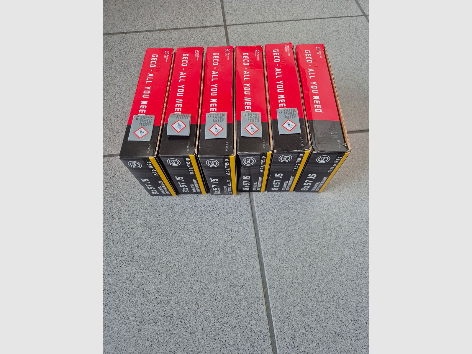 Geco Teilmantel 185gr.  8x57IS