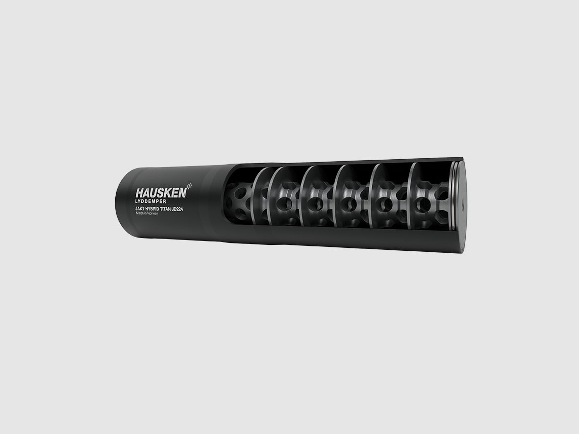 HAUSKEN JAKT JD224Ti HYBRID TITAN 8,25mm - Cal. 8mmS Black