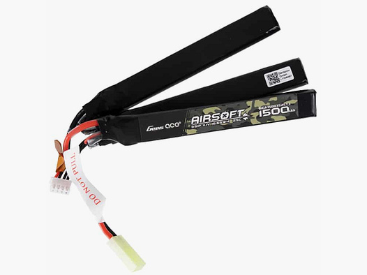 Gens Ace 111V 1500mAh 25C LiPo Tipo Triple Stick