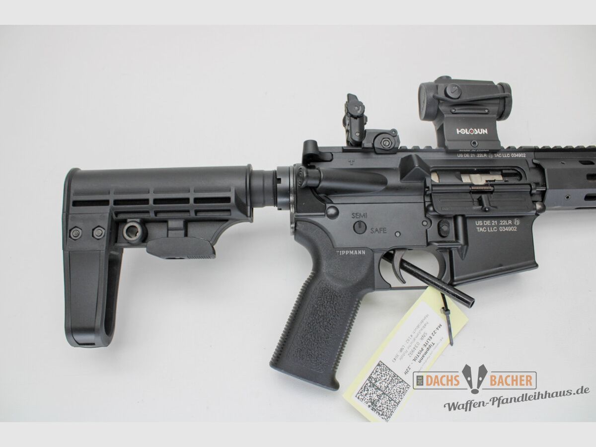 Pistole Tippman Arms M4-22 Elite Pistol Kal. .22lfB mit Holosun, Bild 5 von 6