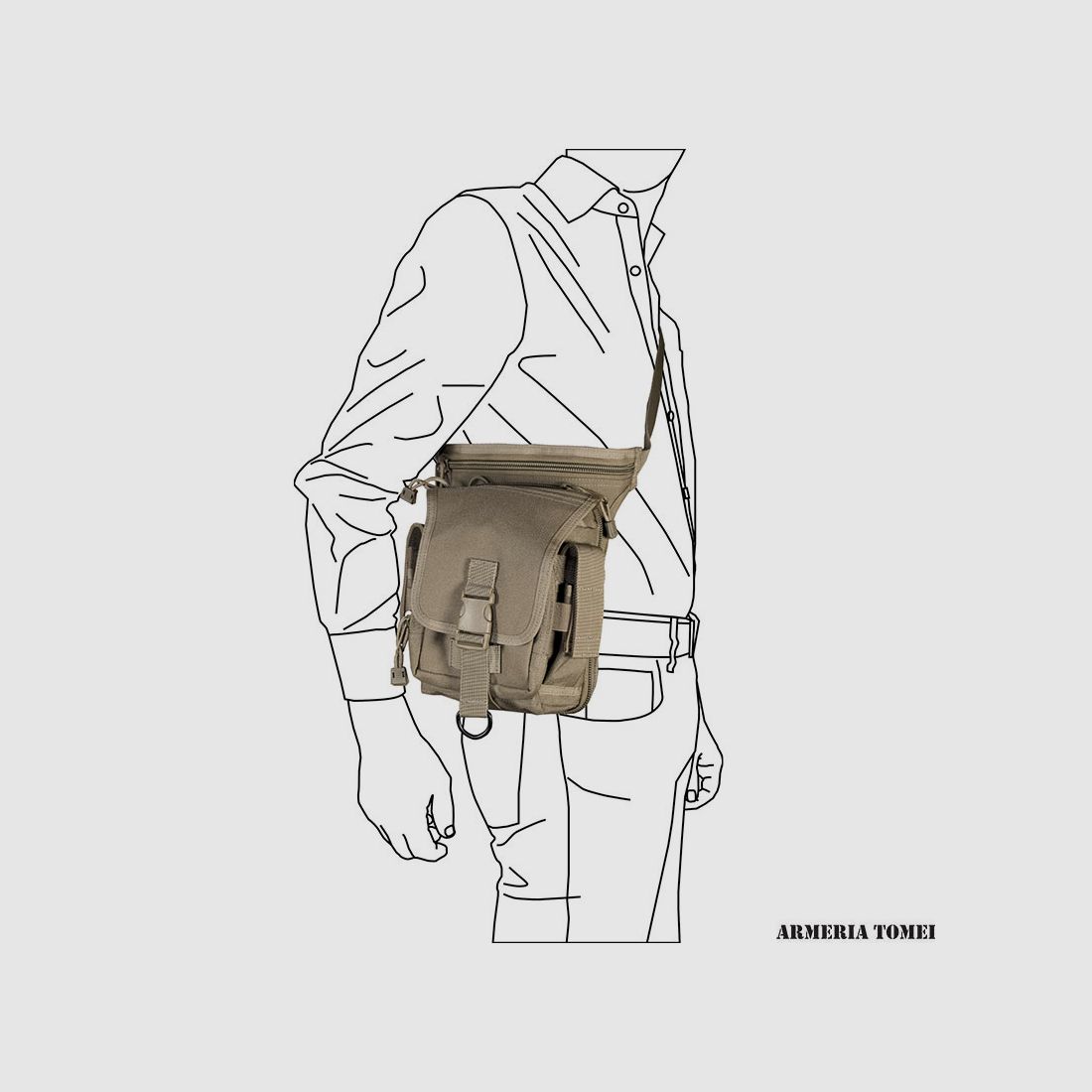 VEGA HOLSTER – CARGO BAG CITY Noir, image 2 sur 4