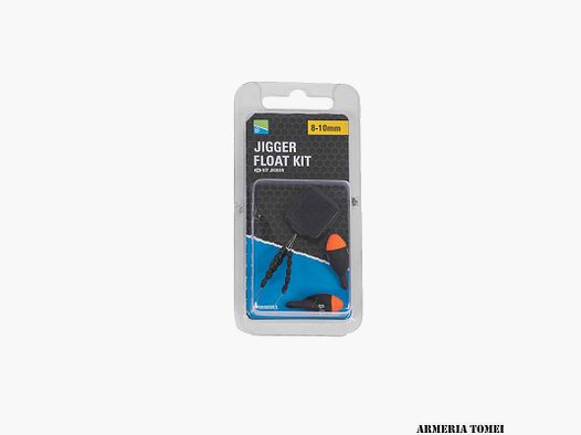PRESTON – JIGGER FLOAT KIT 8-10mm