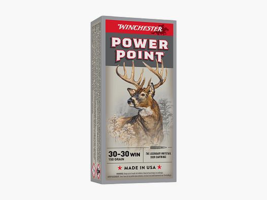Munición Winchester Power Point cal.30-30 WIN 150gr