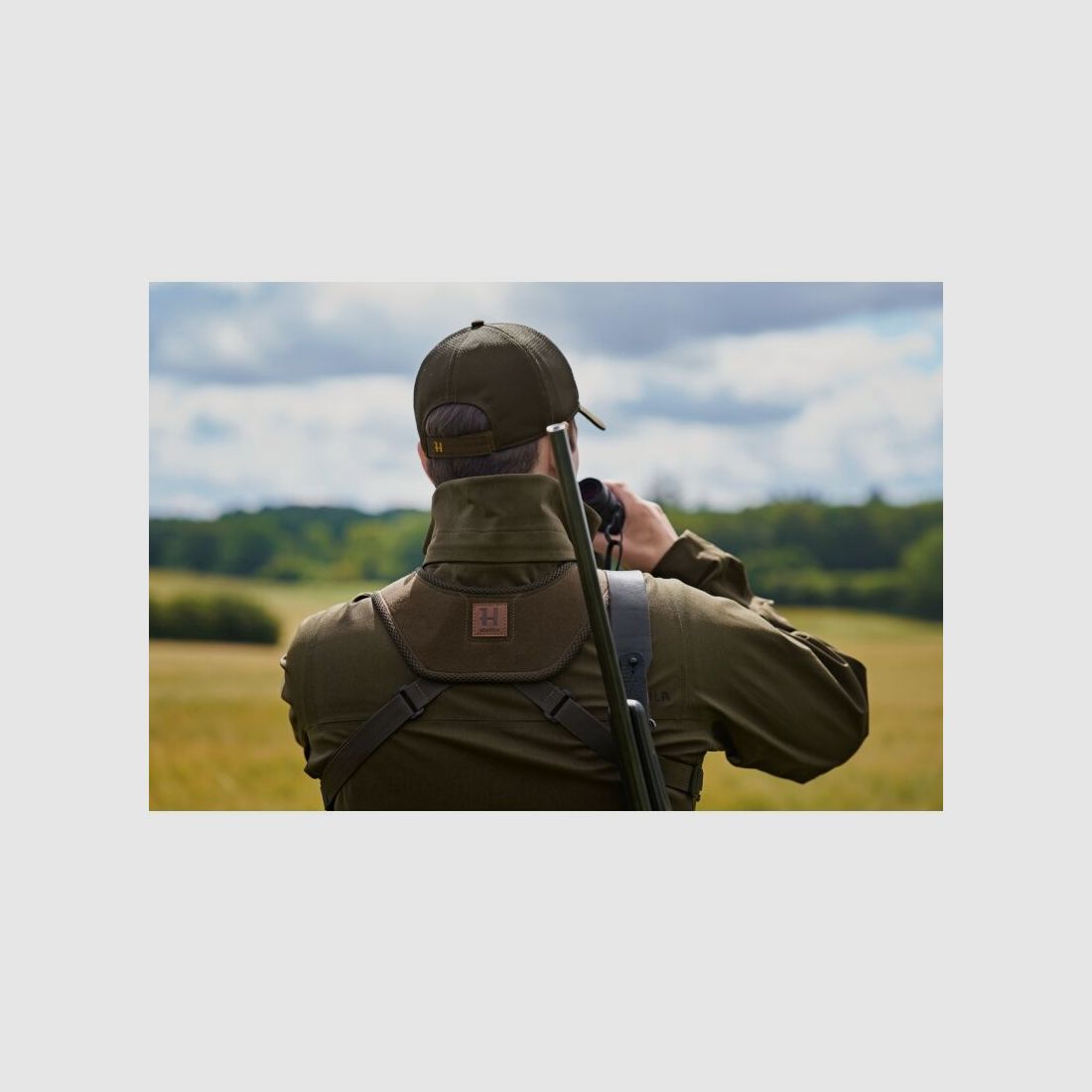 Härkila Fernglashalter Dark willow green One Size