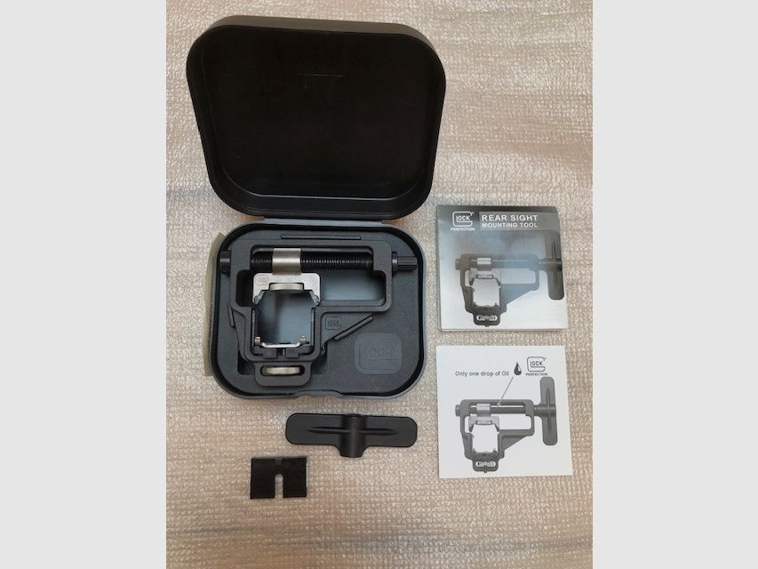 Kimmenwechselgerät für Glock Pistolen in Kal. 9mm /.40S&W / 45Auto und Slim Line