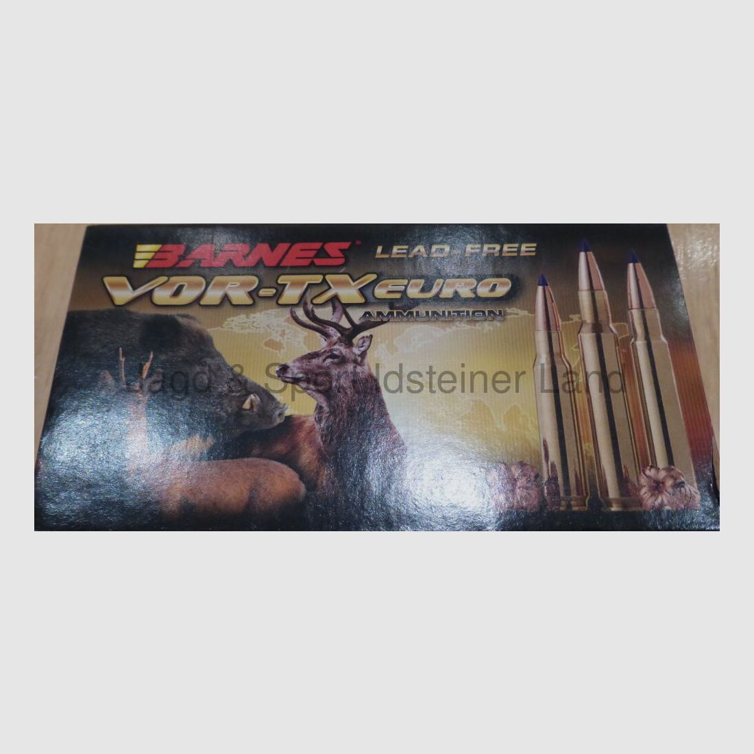 Barnes VOR-TX euro TTSX 168grs (lead-free)