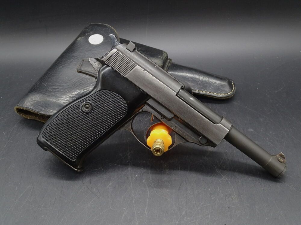 Walther P38 WAA caliber 9mm Luger holster EWX 1944 P38