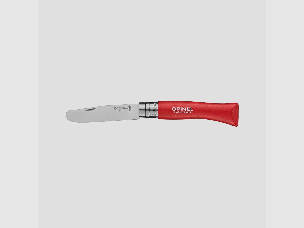 OPINEL N°7 RUNDES ROTES ENDE, Bild 1 von 3