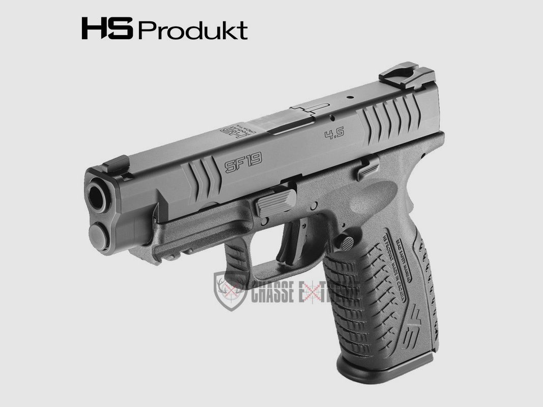 Pistole HS PRODUKT SF19 Schwarz 4,5" Kal. 9X19 19 Schuss, Bild 2 von 3