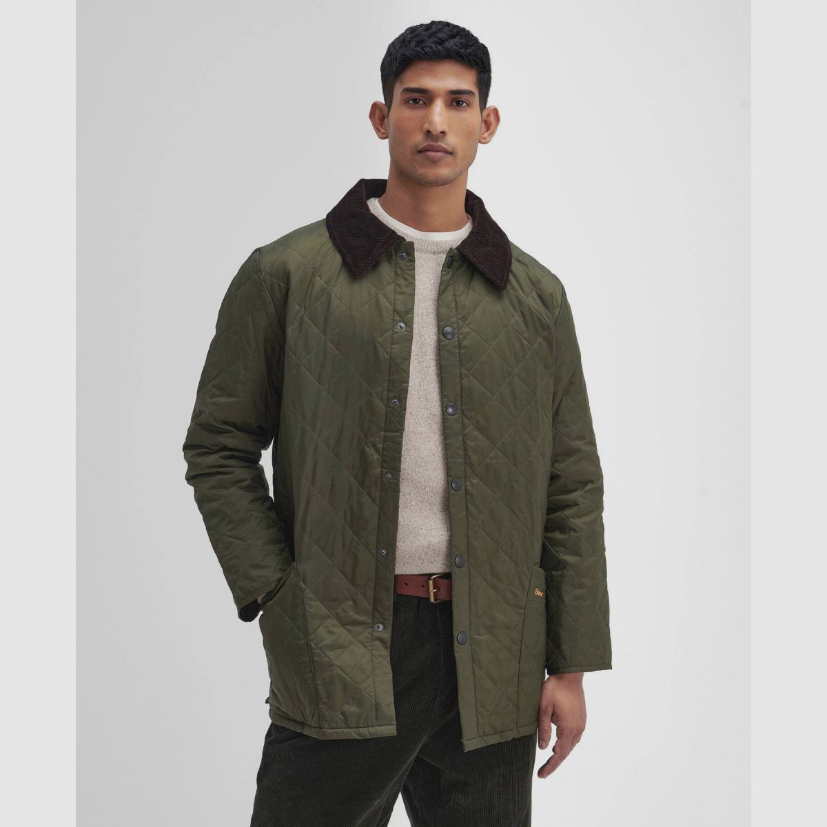 BARBOUR Steppjacke Heritage Liddesdale Olive