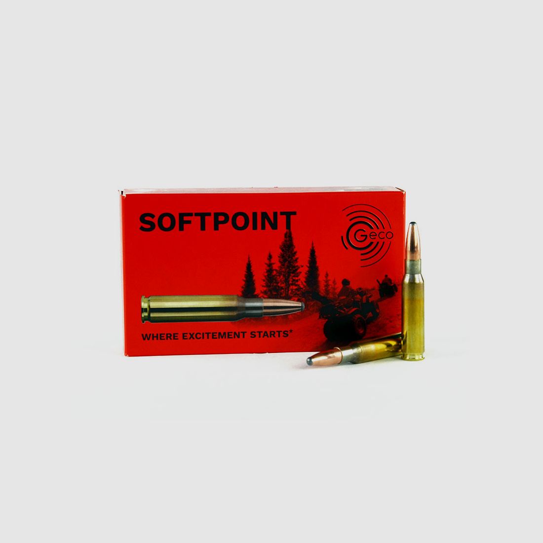 GECO .308 Winchester, soft point 170 grs SP (Softpoint) 1 opakowanie (20 strzałów po 1,745 €)