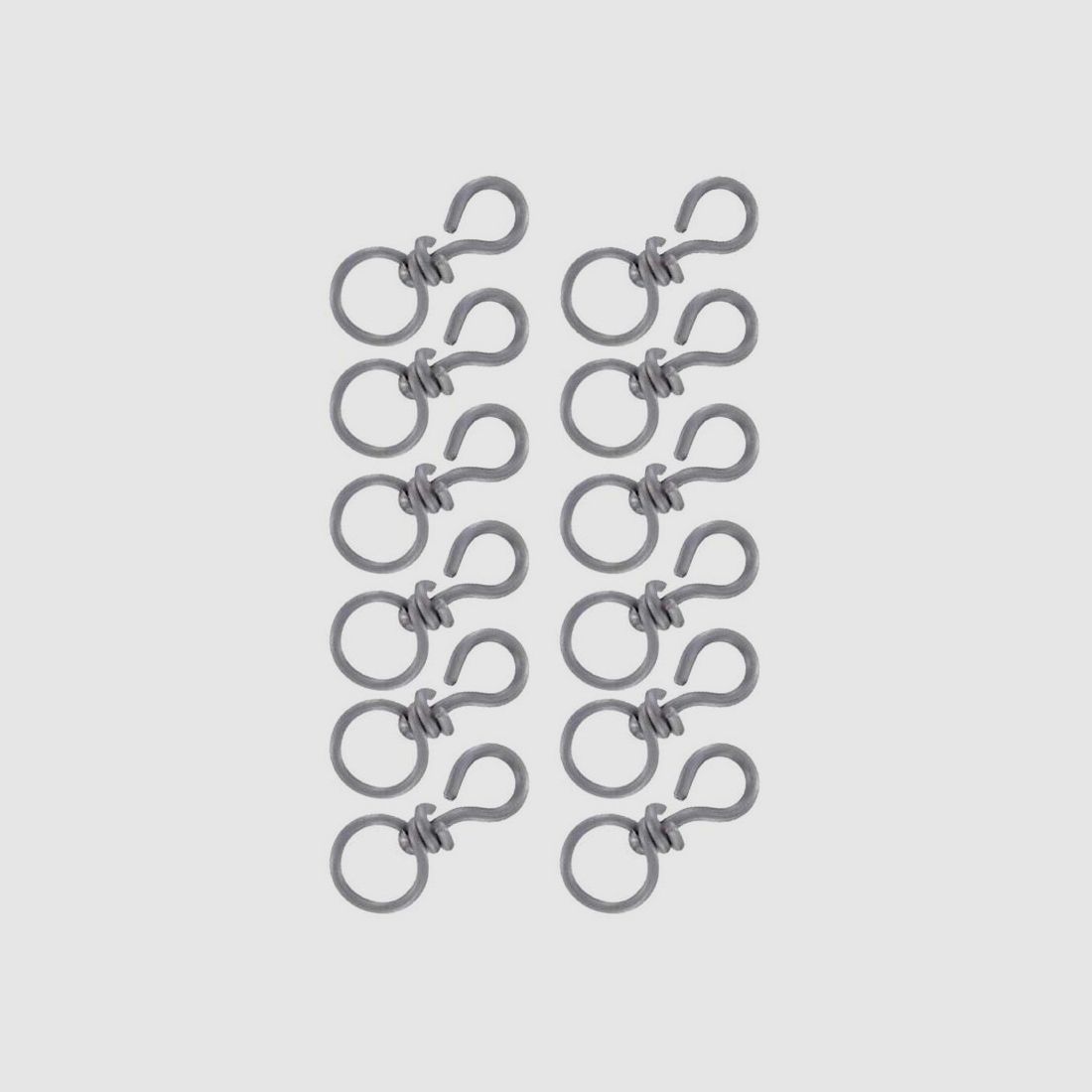 Pack mit 12 Edelstahlwirbel