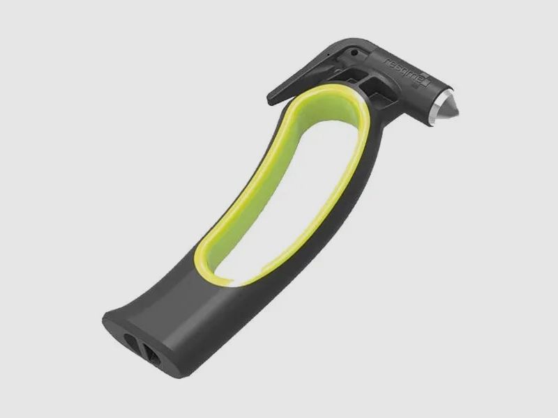 KH Security KH Security Resqhammer Nothammer mit Sicherheitsgurtschneider