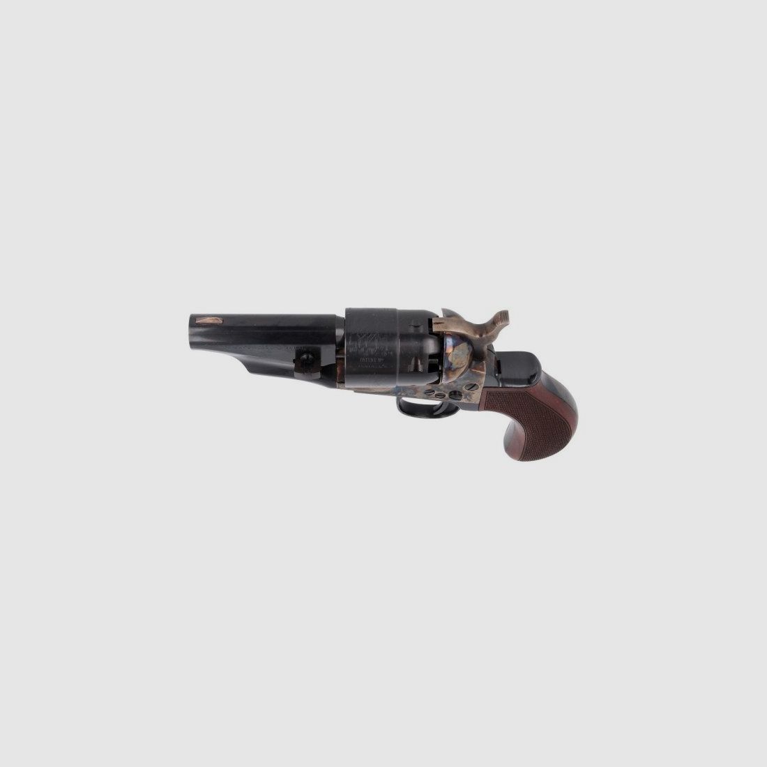 Rewolwer Pietta 1862 Colt Police Snubnose Thunderer Steel .44 (CPPSNB44MTLC), zdjęcie 5 z 8