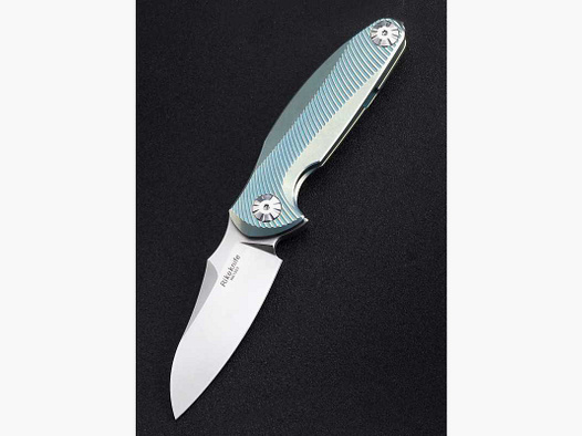 Nóż kieszonkowy Rikeknife 1503-GB Złoty/Niebieski