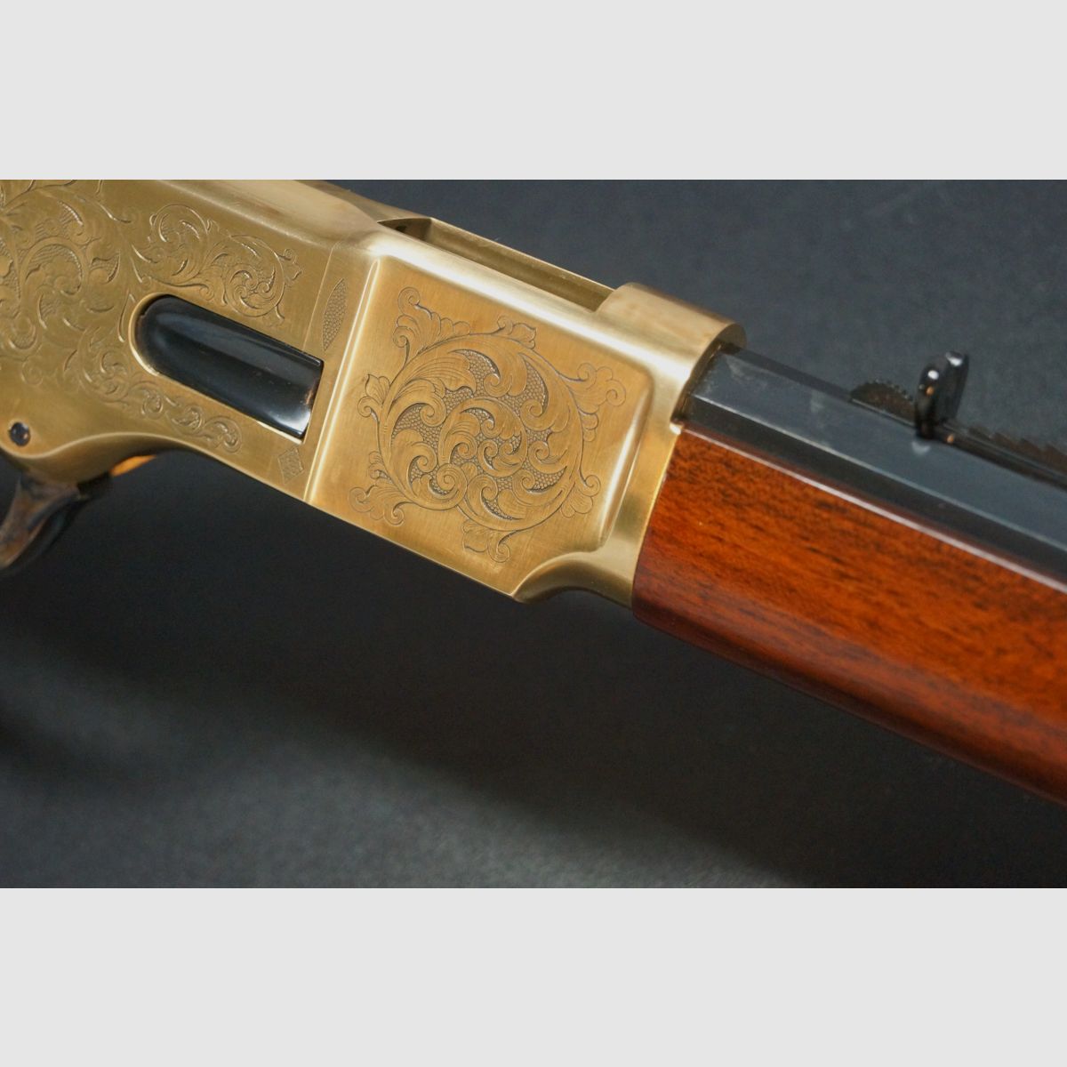 Uberti 1866 Trapper Rifle graviert .45 Colt, Bild 5 von 10