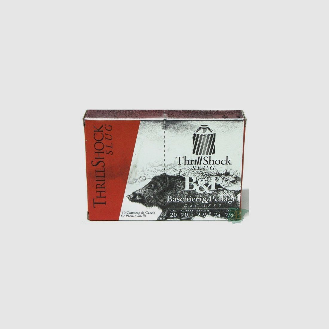 Patronen B&P Trill Shock Kal. 20 24g