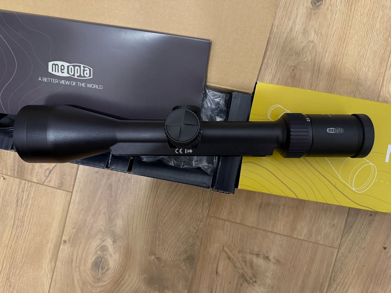 Meopta Meostar R2 2.5-15x56 RD/MR PA riflescope Parallax adjustment Zeiss rail as good as new