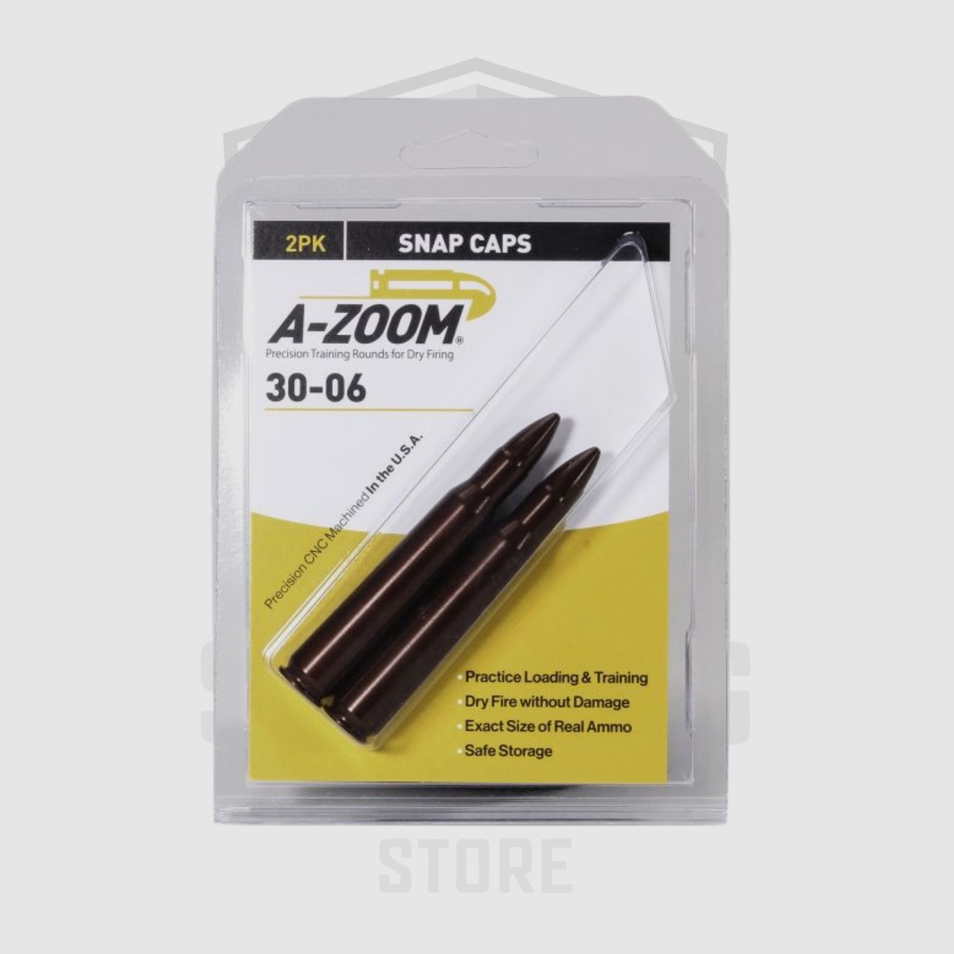 A-Zoom .30-06 Snap Caps cartuccia inerte 2 pack Red, immagine 2 di 2