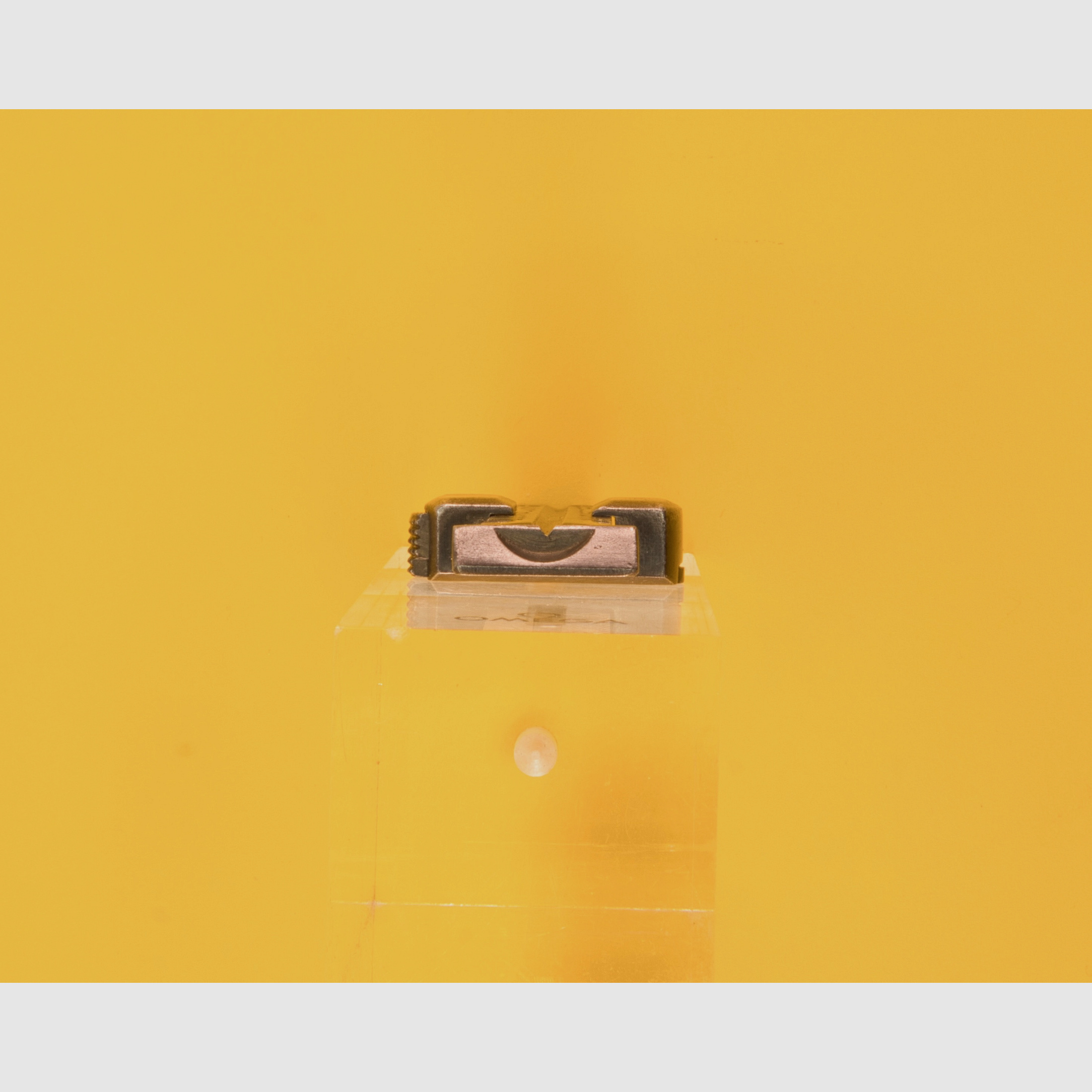 Karabiner K98 Visierklappe mit Visierkurve und Blattfeder