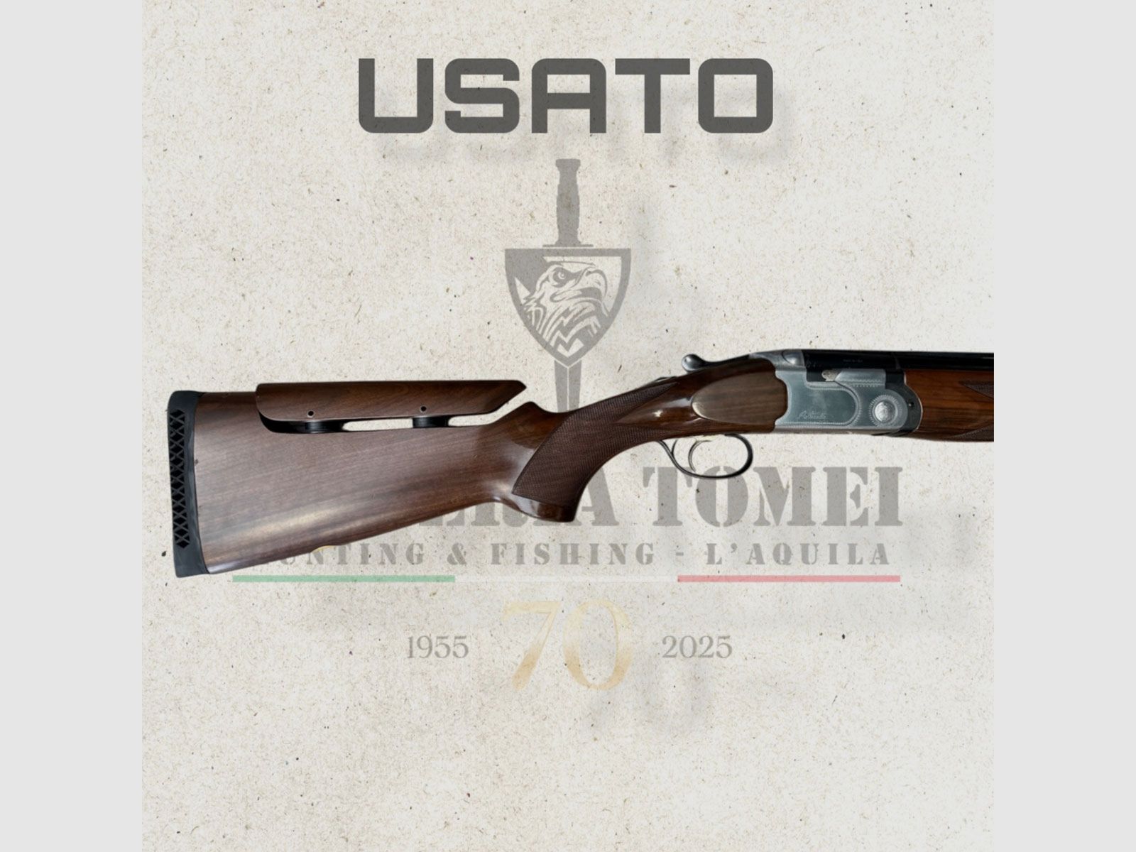 USATO – FUCILE SOVRAPPOSTO – BERETTA MOD. S 680 TRAP cal. 12, immagine 2 di 8