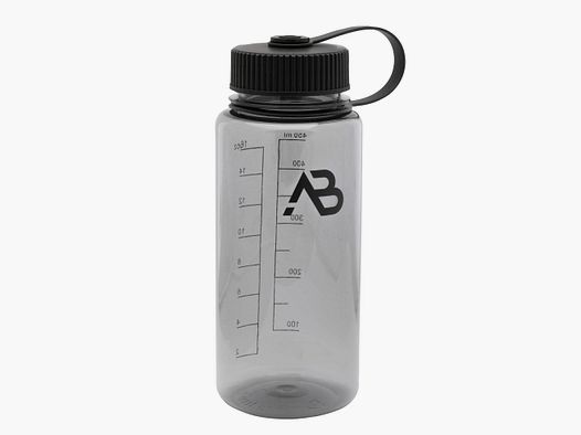 Tritan Weithals Trinkflasche 0,5l grau