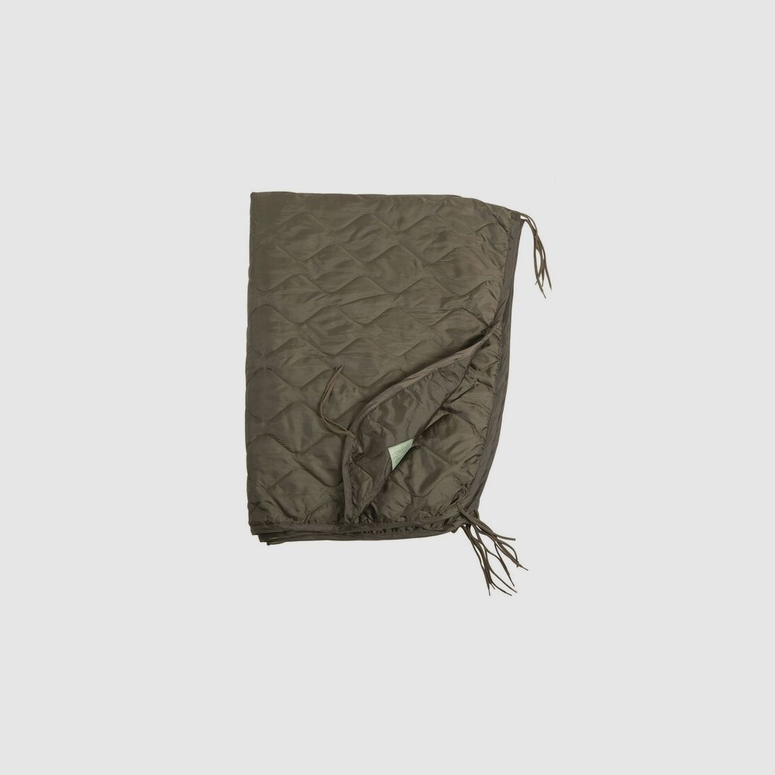 Poncho Liner – Steppdecke – OLIV - 210x150cm + Packsack
