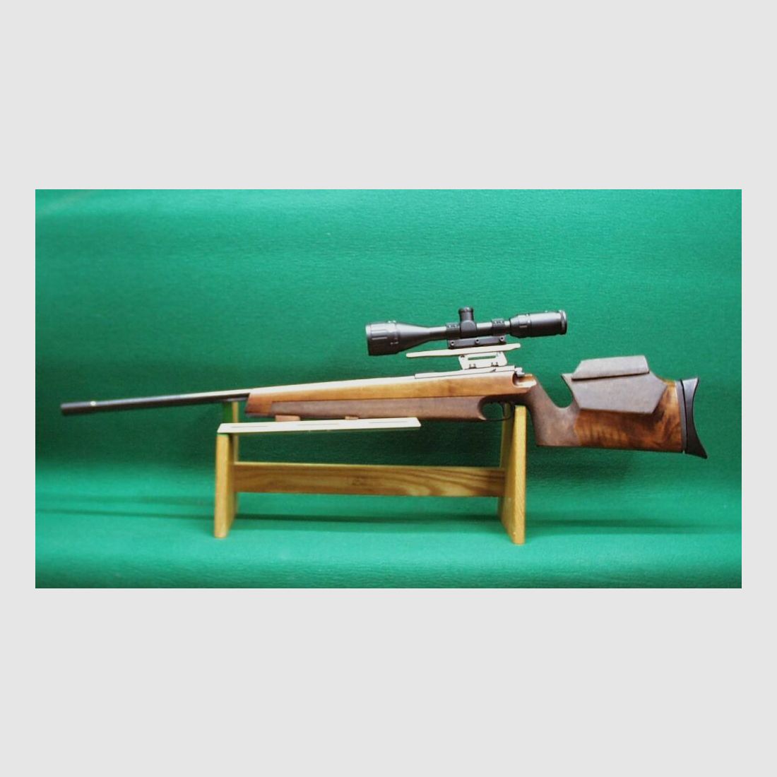 Walther match rifle with scope