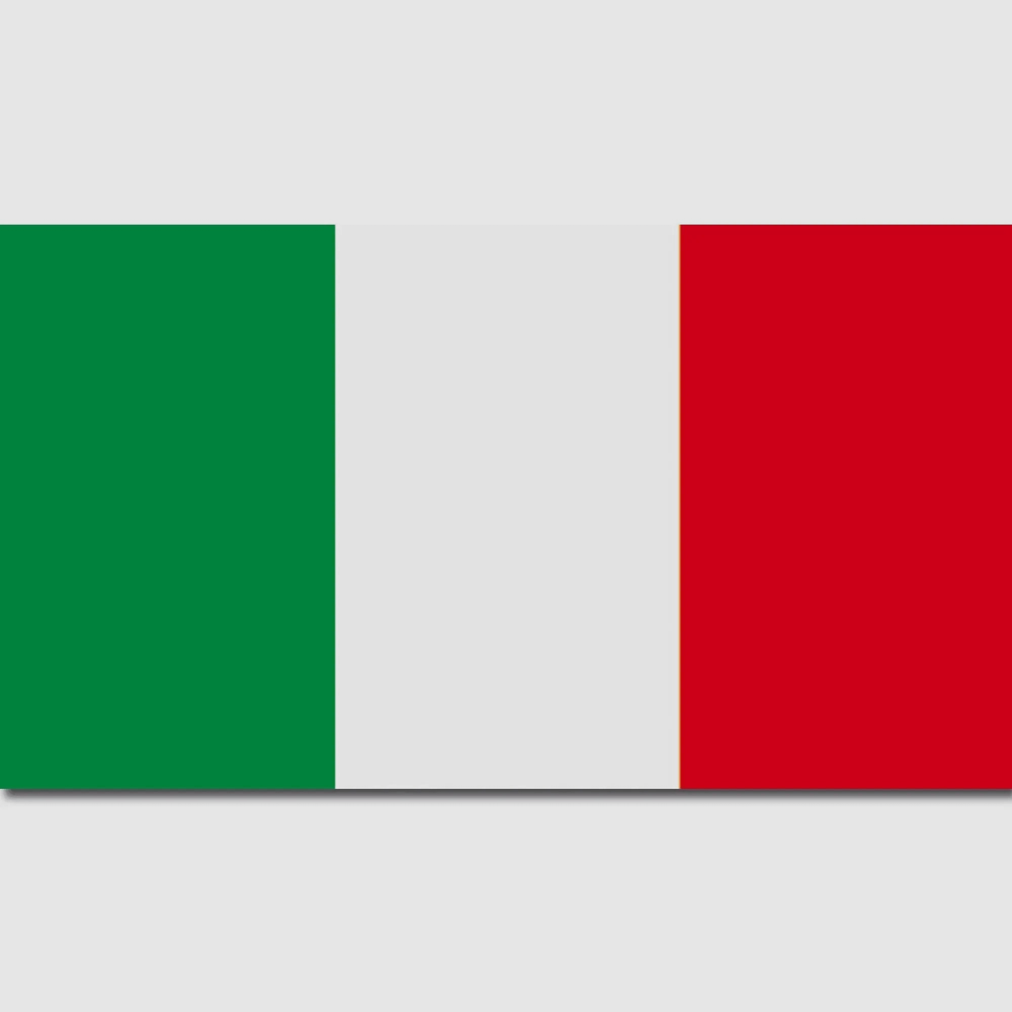 Diverse Flagge Italien