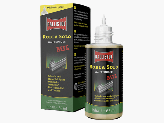 Ballistol Robla Solo Mil nettoyant de canon 65ml