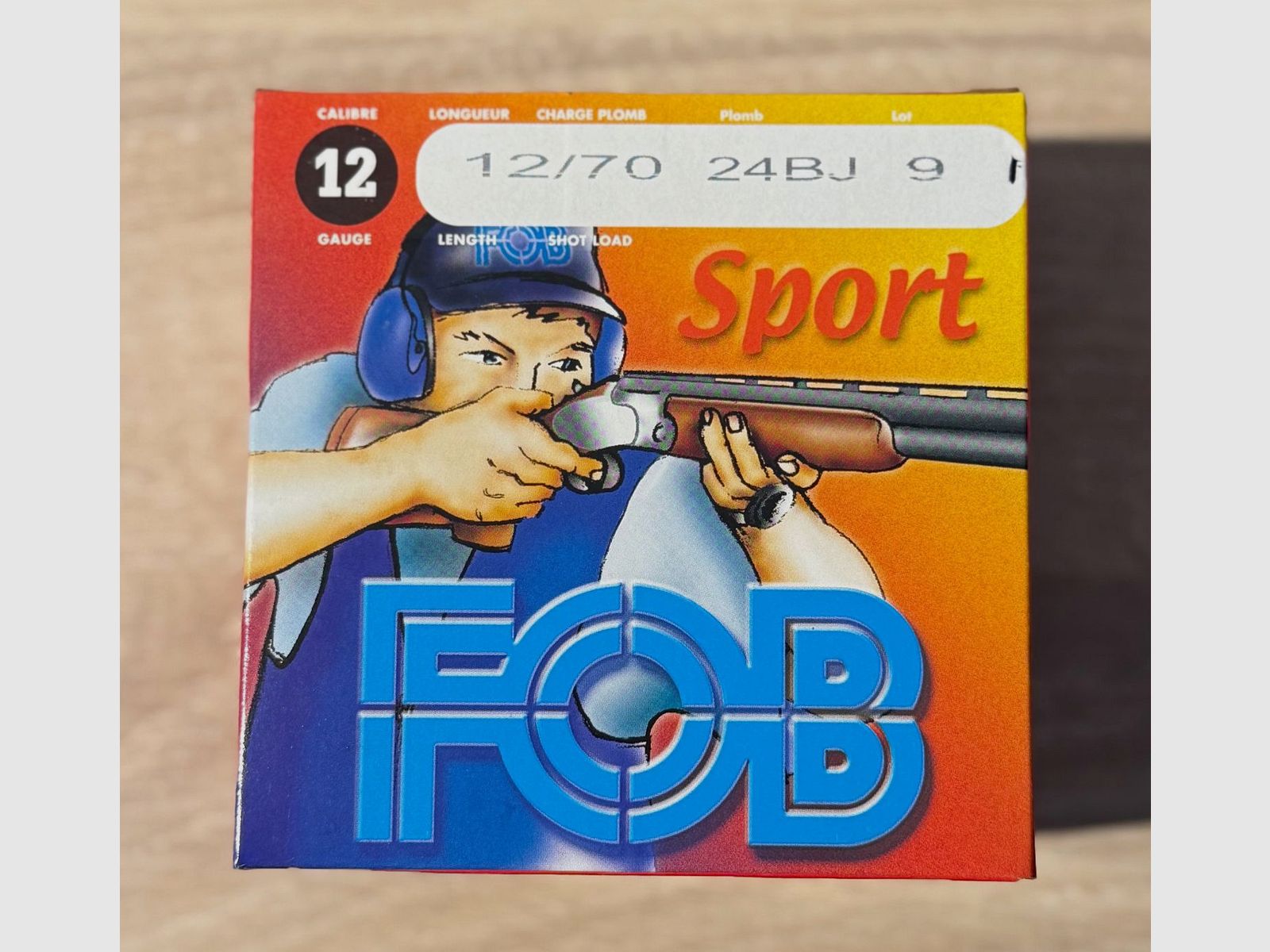 FOB Skeet - 12/70 - 24g - Nr. 9 (2,0mm) - Blei