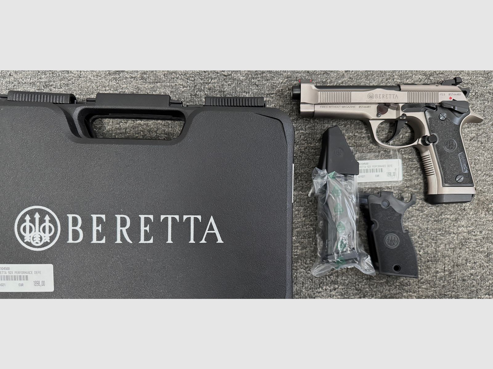 Beretta 92X  Performance Defensive RDO 9mm Luger - Neuwaffe